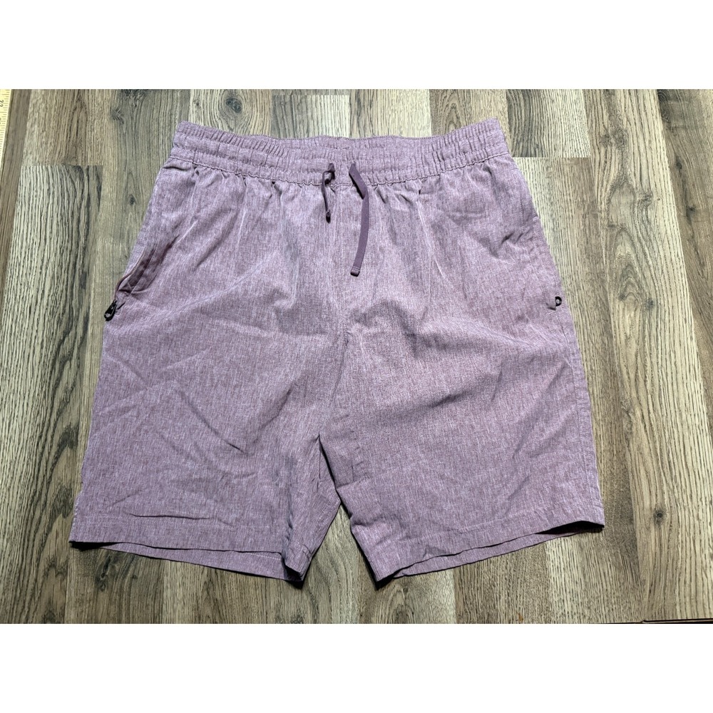 George Shorts, Men's Size Medium, Red, Tie Waist, Casual Shorts